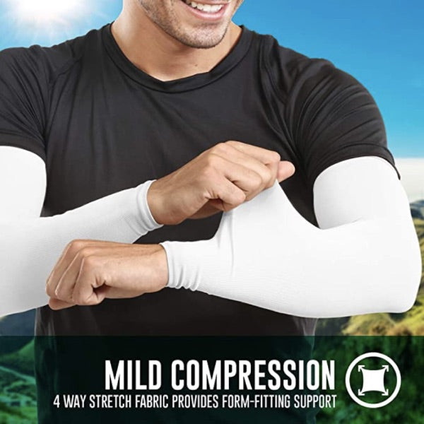 thumbnail image 2 of Top Uv Protection Arm Sleeves Factory Sale UV Protection Cooling Arm Sleeves Tough Outfitters 2 of 13