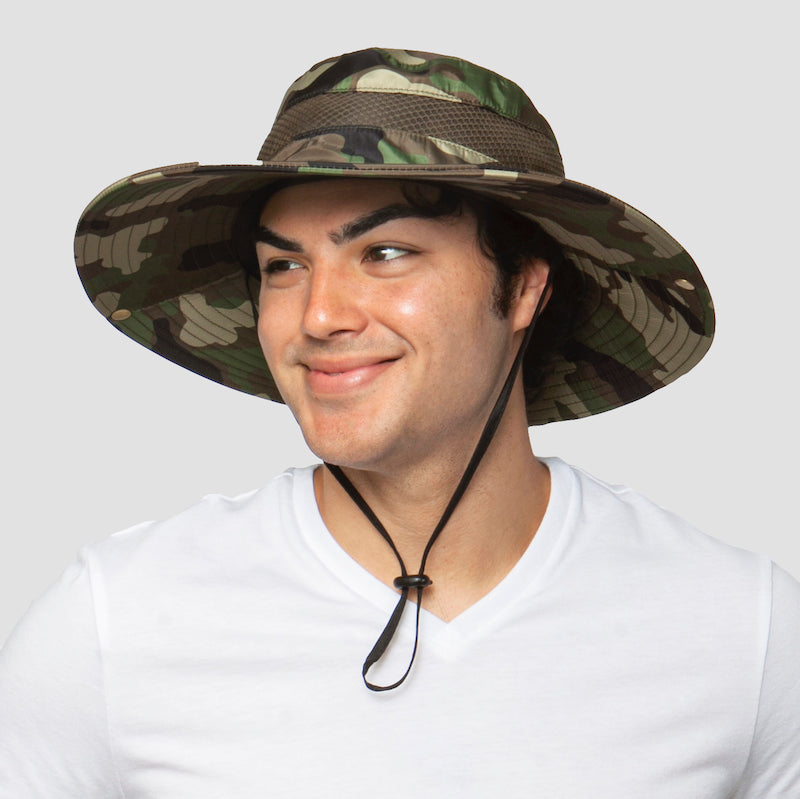 Camo UV Protection Sun Hat