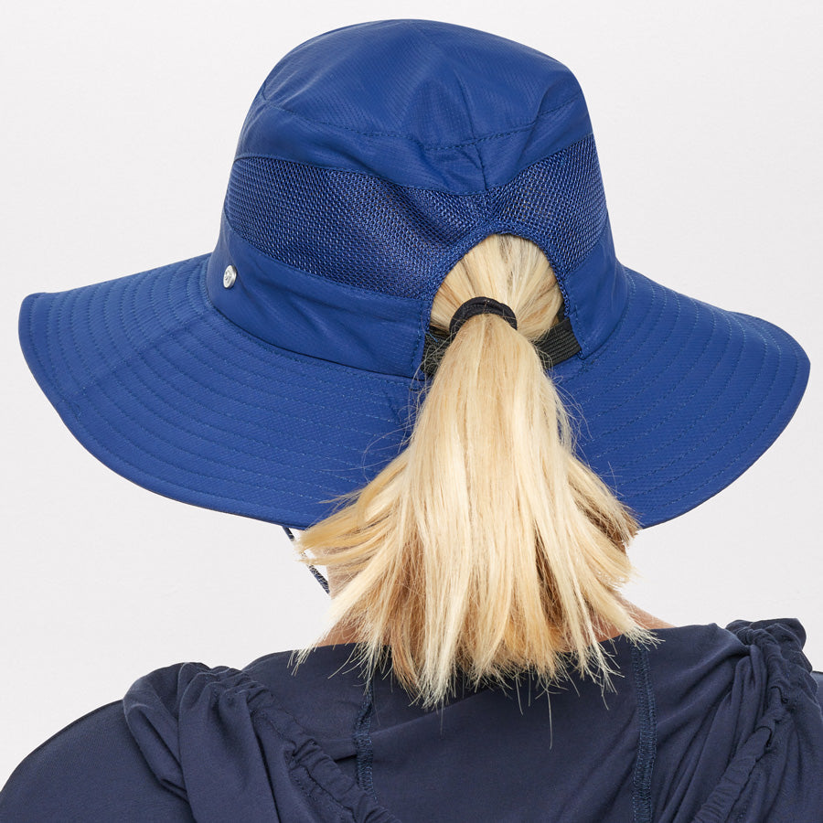 Womens Everyday UV Protection Sun Hat, Royal Blue / Large (L/XL)