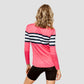 Womens UV Protection Striped Long Sleeve