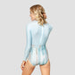 Waters Edge Long Sleeve One Piece Swimsuit